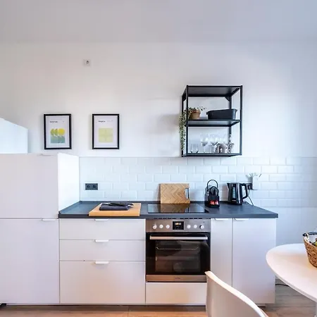 公寓 Modernes Am Zoo 伍珀塔尔